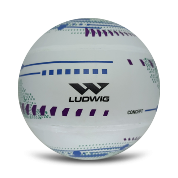 Bola de Punhobol Infantil Azul Microfibra Wet Ludwig